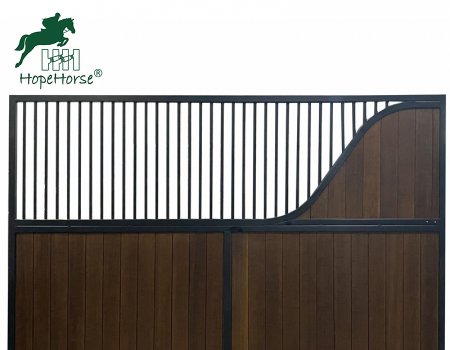 Panneaux latéraux de séparation d'écurie pour box à chevaux