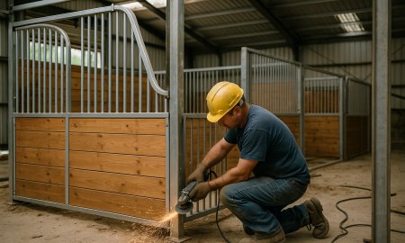 Comment installer un box pour chevaux ?