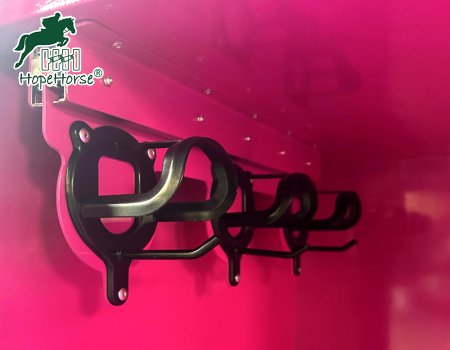 Cintres de bride en métal avec crochets de bride revêtus