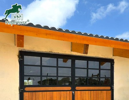 Idées de portes d'écurie en verre