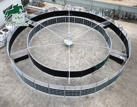 Exerciseurs équins avec panneau en caoutchouc