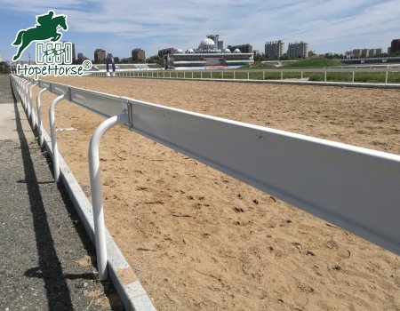 Rail de course hippique en PVC de conception standard