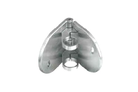 Wall Mount Baluster Post Bracket - Inner Corner