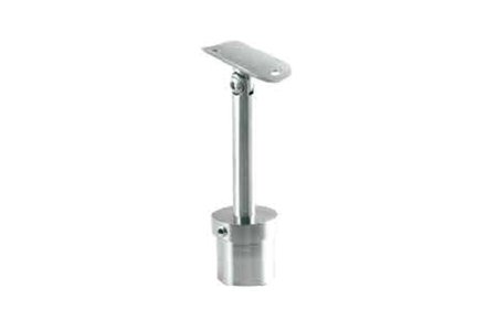 Adjustable Post Mount Handrail Support - Tube