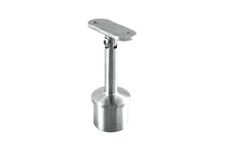 Adjustable Post Mount Handrail Support - Flat