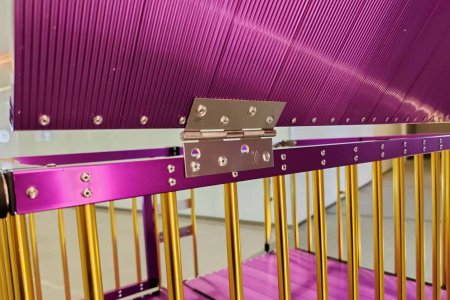 purple gold color Portable Grooming Trolleys for On-the-Go Styling (6)