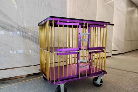 purple gold color Portable Grooming Trolleys for On-the-Go Styling (9)