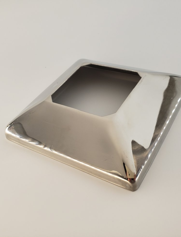 SS.316 Mirror Polished Square Cover