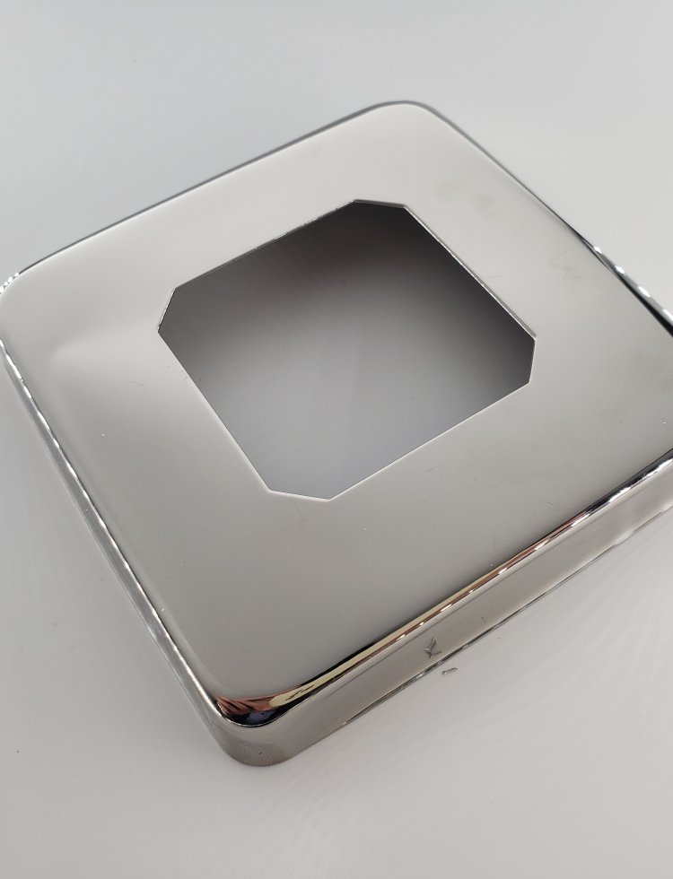 SS. 316 Mirror Polished Square Cover