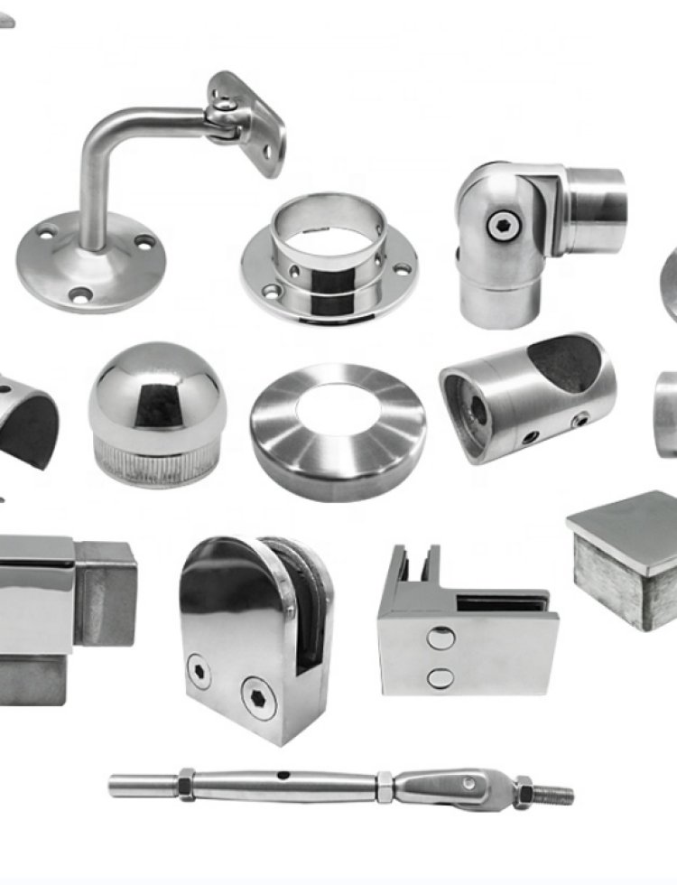 Excellent Satin Brushed, Mirror Polished SS. 304 & 316 Railing systems & Balustrade components.