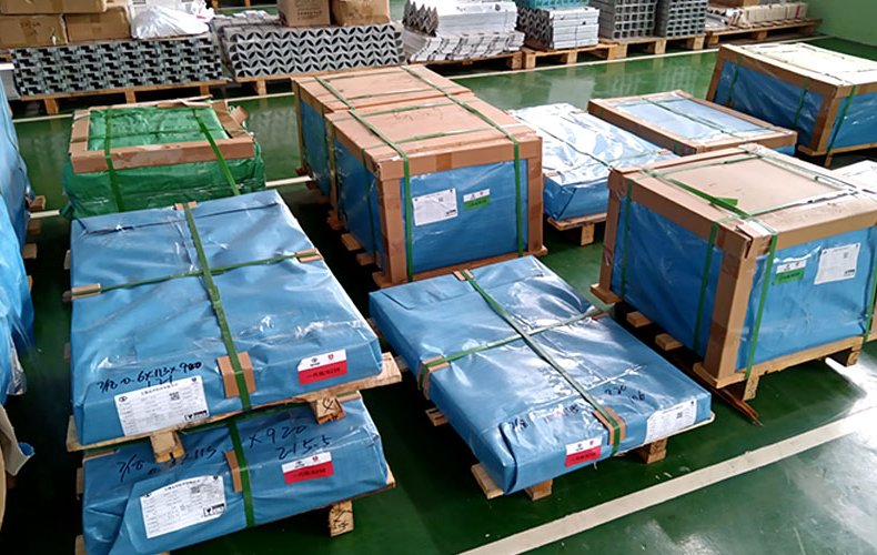 Raw materials inspection before storage