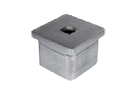 Square Tube Adapter With Threaded Hole