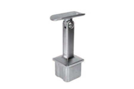 Adjustable Post Mount Handrail Support - Tube