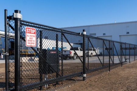 Chain Link Gate