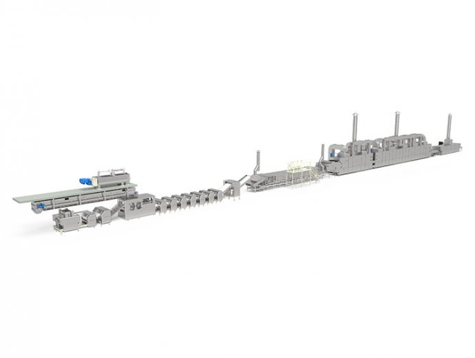 Fully Automatic Non-Fried Instant Noodle Production Line