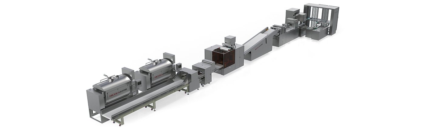 Multifunctional Bionic Square Steamed Bun Production Line