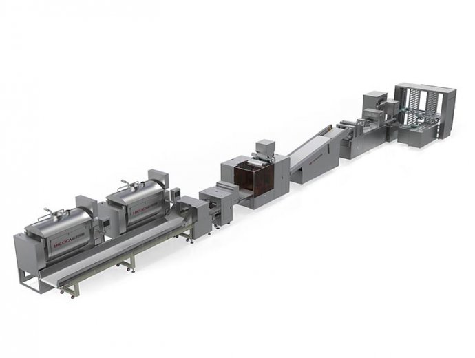 Multifunctional Bionic Square Steamed Bun Production Line