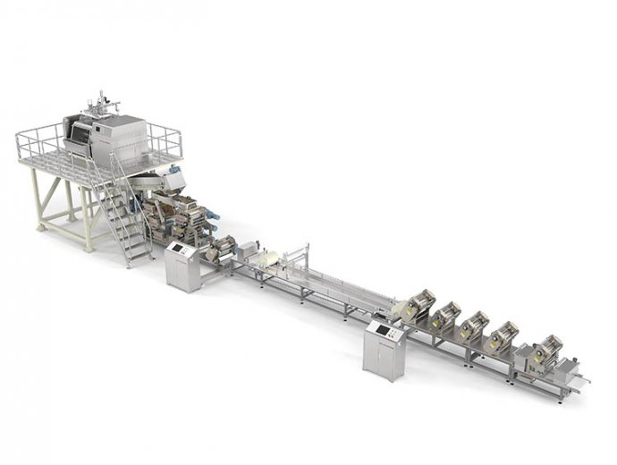 Smart Production Line For Fresh Wet Noodles