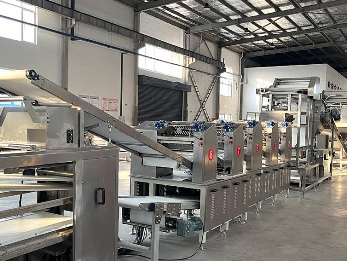 Fully Automated Wonton Wrapper Production Line