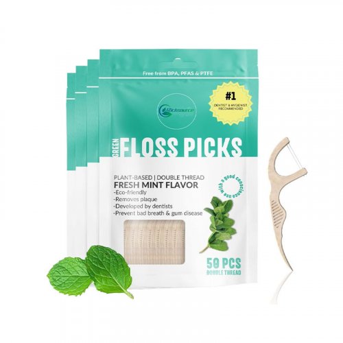 PLA  Cornstarch Floss Picks