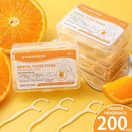 PP box Floss picks