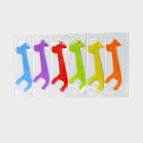Individually packaged Kids floss picks