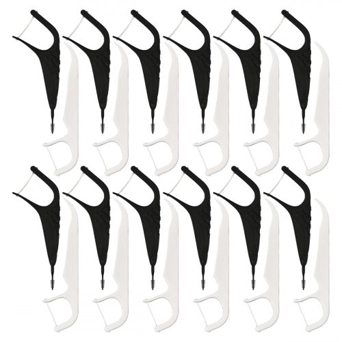 Orthodontic dental floss picks