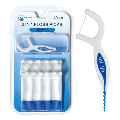 SDP-2 2 in 1 dental floss picks