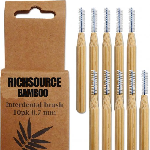 Bamboo interdnetal brush