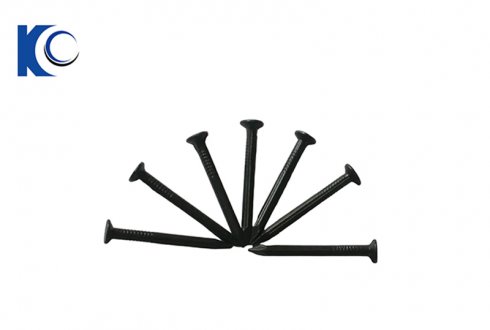 Black Concrete Nails