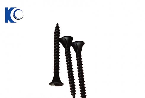 Black Phosphating Non-slip Tapping Drywall Screws