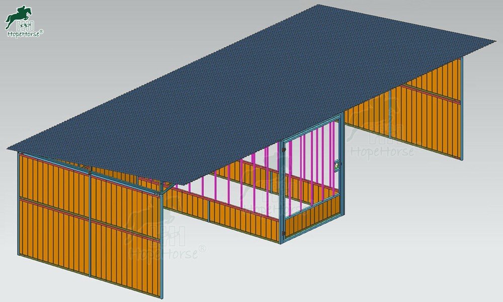 horse shelter layout-1