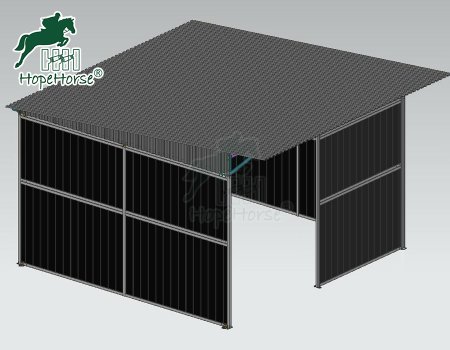 Plastic Board Horse Field Shelter