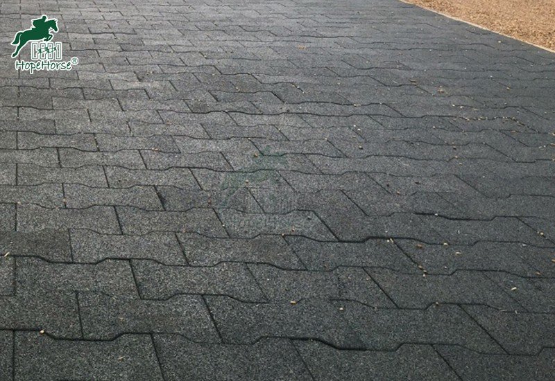 interlock rubber paver