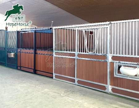Horse Stall Frame Surface Treatment