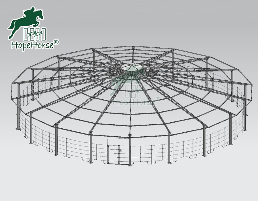 Portable Round Pen for Horses