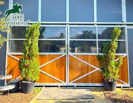 10 ft x 20 ft horse barn door