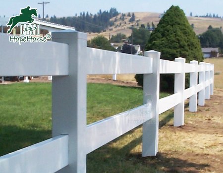 2 Rail PVC Fence Panels