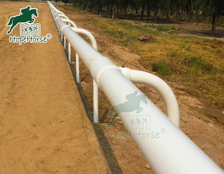 PVC Round Tube Horse Racing Running Rail
