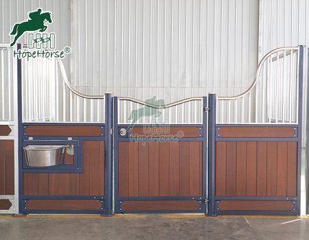 Luxury Curved Top Horse Stall Front