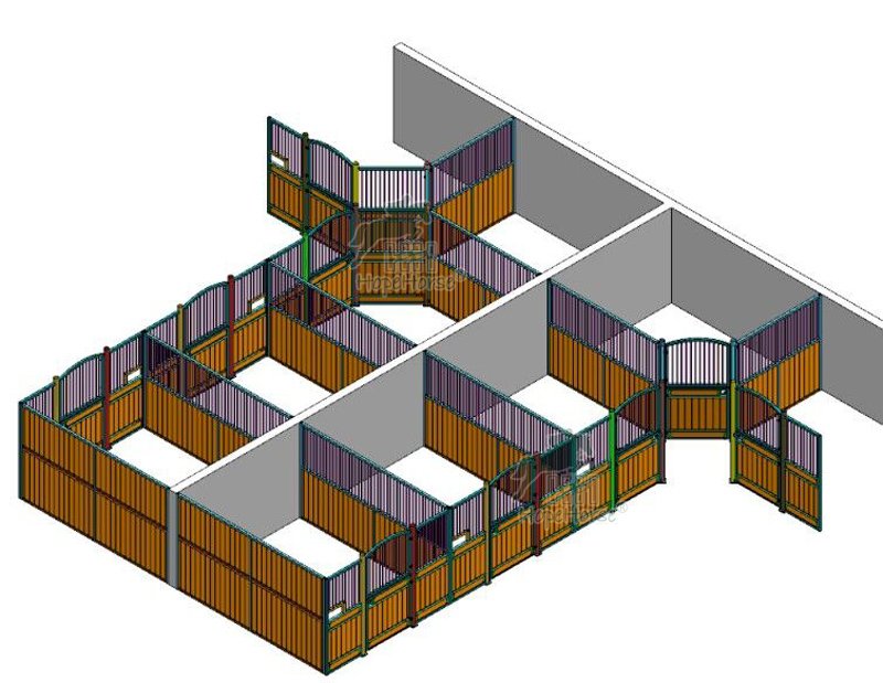 horse stable layout