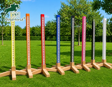 Adjustable Horse Jump Standards for Training & Competition