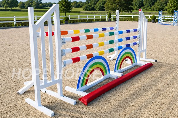 adjustable equestrian jump standards