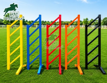 AJ05C- Multicolor Diagonal-Rail Show Jump Wings