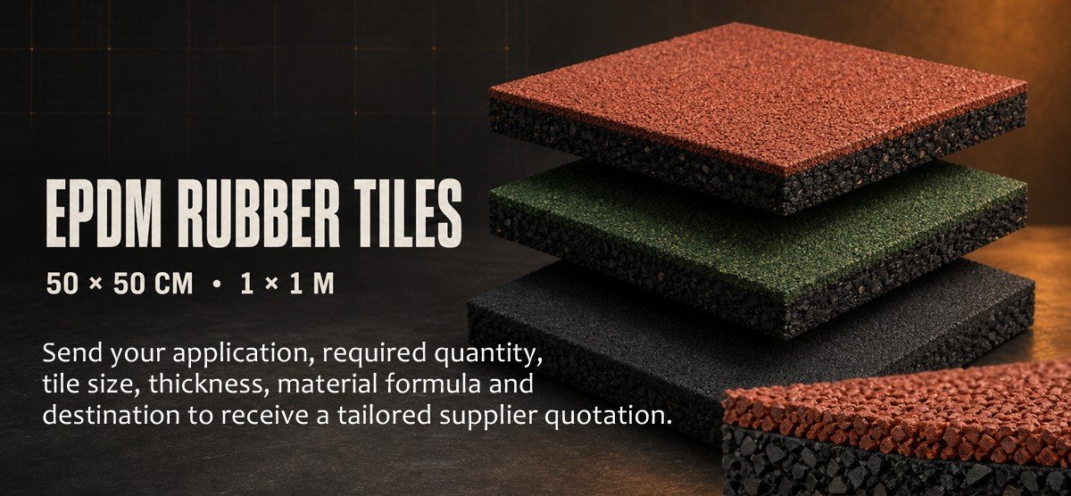 EPDM rubber tile
