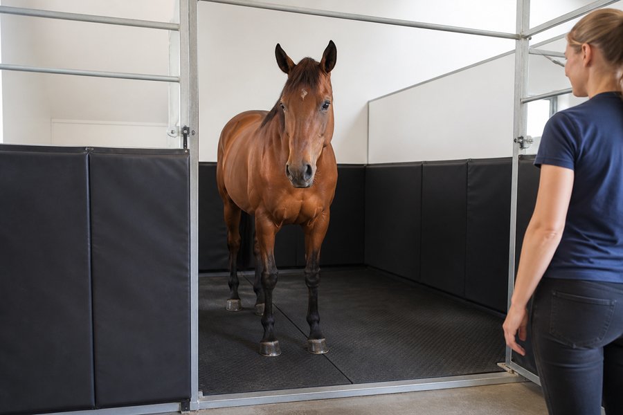 horse stable wall padding