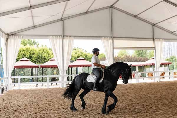 Covered Horse Riding Arena