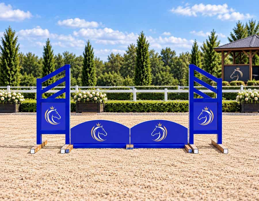 horse jumps