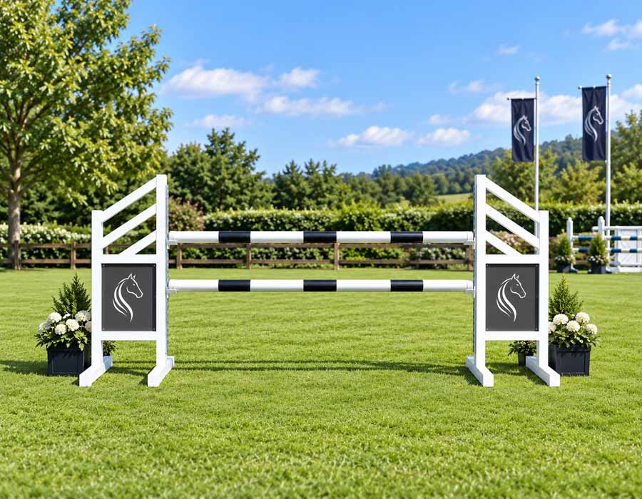 horse jumps