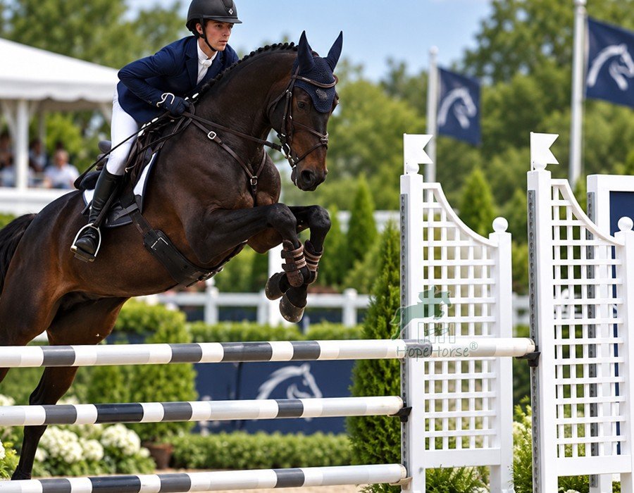 Equestrian Horse Jumping Wing